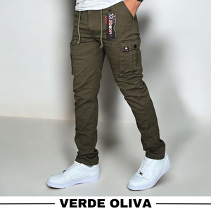 Pantalon camuflado bota recta