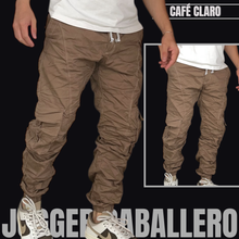 Cargar imagen en el visor de la galería, Jogger en dril licrado tipo cargo👖