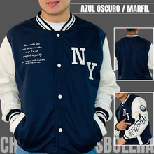 Cargar imagen en el visor de la galería, Chaqueta Beisbolera Hombre