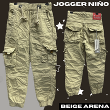 Cargar imagen en el visor de la galería, Jogger en dril para niño