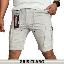 Cargar imagen en el visor de la galería, Bermuda en dril licrado