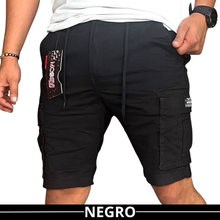 Cargar imagen en el visor de la galería, Bermuda en dril licrado