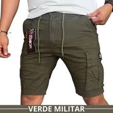 Cargar imagen en el visor de la galería, Bermuda en dril licrado