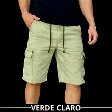 Cargar imagen en el visor de la galería, Bermuda en dril licrado