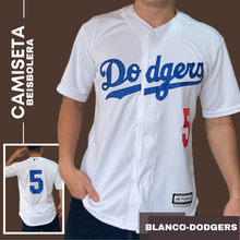 Cargar imagen en el visor de la galería, Camiseta beisbolera tipo americana