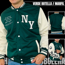 Cargar imagen en el visor de la galería, Chaqueta Beisbolera Hombre