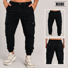Cargar imagen en el visor de la galería, Jogger en dril licrado tipo cargo👖