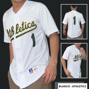 Camiseta beisbolera tipo americana