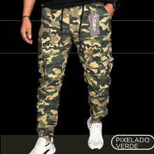 Cargar imagen en el visor de la galería, Jogger en dril licrado tipo cargo👖