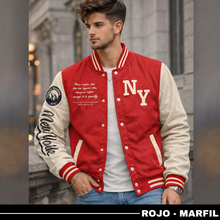 Cargar imagen en el visor de la galería, Chaqueta Beisbolera Hombre