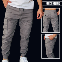 Cargar imagen en el visor de la galería, Jogger en dril licrado tipo cargo👖