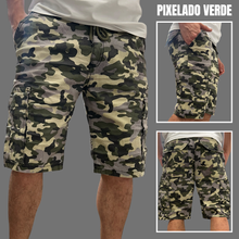 Cargar imagen en el visor de la galería, Bermuda en dril licrado