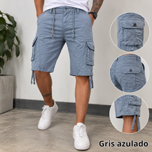 Cargar imagen en el visor de la galería, Bermuda en dril licrado